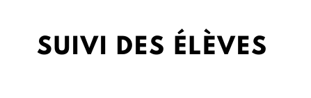 Suivi des élèves